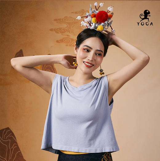 壁虎瑜伽【2402SY274】宽松亲肤背心【5天发货】 商品图0