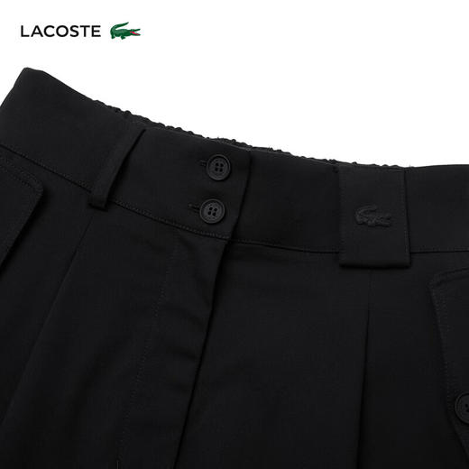 【海南专供价】Lacoste法国鳄鱼女装 新款时尚宽松休闲短裤工装裤FF3880-98 商品图3
