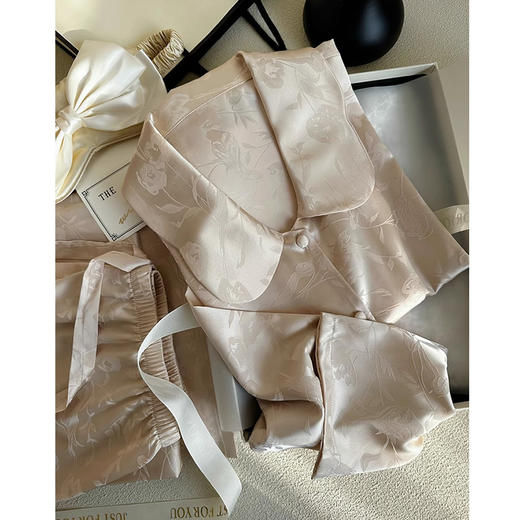 裁缝学苑AS202新中式国风提花睡衣纸样女装新款家居服服装打板 商品图4