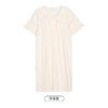 都市丽人亲情蜜语舒适外出春夏睡衣女凉感无尘棉家居服薄款短袖裙女士睡裙LH46C2 商品缩略图13