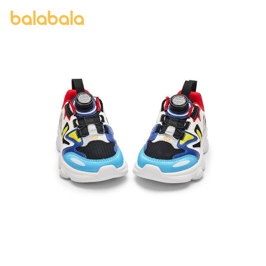 巴拉巴拉童鞋儿童运动鞋透气男童鞋子夏新款轻便网布鞋旋转扣 商品图4