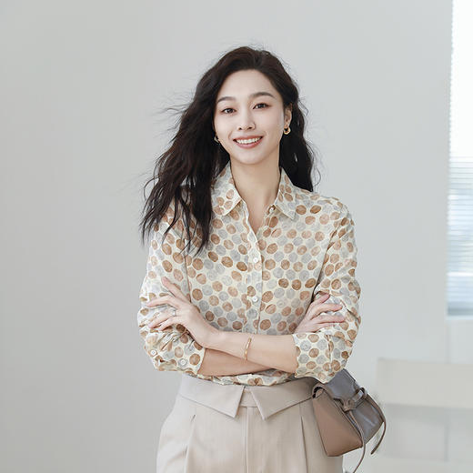 火桐hooton 插画师联名款鹅卵石真丝 商品图4