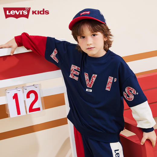 LEVIS 春 大童小童 儿童童装卫衣 LVB-FW-K770 商品图1