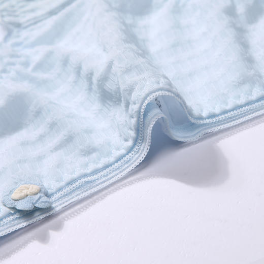 都市丽人基础系列薄透丝滑内裤女锦泳提花女士内裤速干低腰三角内裤LK43A1 商品图5