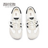 西村名物2024春季新品轻盈慢跑鞋真皮时尚休闲德训鞋女鞋X24AM11381 商品缩略图2