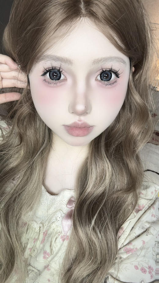 <月抛大直径>-Macycon月抛合集-萌妹妹棕/水汪汪/楚楚动人/一点少女/无畏女神-14.5mm【月抛 0-800度 不含525/575】 商品图4