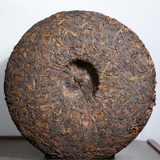 老茶分享 吉顺号2006年干仓老茶经典大红印普洱熟茶357克/饼 商品图3
