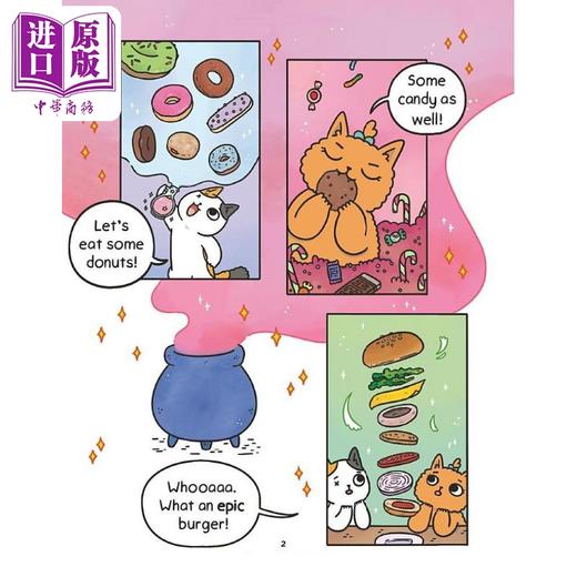 预售 【中商原版】桥梁漫画 猫猫历险记2寻找高脚杯的故事Cat & Cat Adventures The Goblet of Infinity英文原版进口 儿童图像小说 商品图1