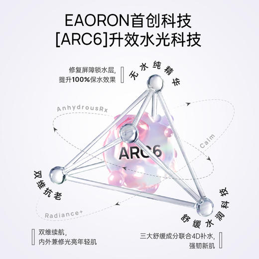 EAORON澳容水光爽肤水/水光乳液 玻尿酸保湿提亮肤色护肤品套装 商品图3
