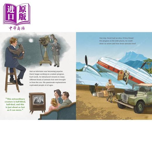 【中商原版】狂野之地 John Rocco Wild Places 英文原版 儿童故事绘本 图画书传记 精装科普读物 进口图书 4-8岁 自然环保 商品图2