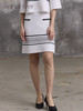 精梳棉针织股波短裙SJS96W012N 商品缩略图0