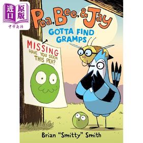 【中商原版】桥梁漫画 豌豆 蜂后和杰伊5 寻找爷爷Pea Bee & Jay #5 Gotta Find Gramps英文原版进口 儿童图画图像小说 6-10岁