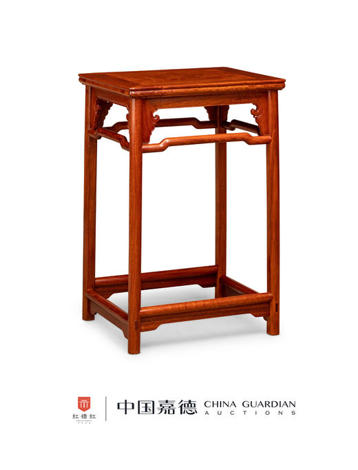 红桥红  家具严选  缅甸花梨（大果紫檀）【上博 四出头 官帽椅 茶几】 商品图1