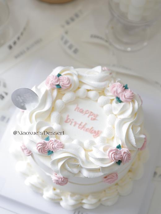 简约裱花蛋糕 商品图1