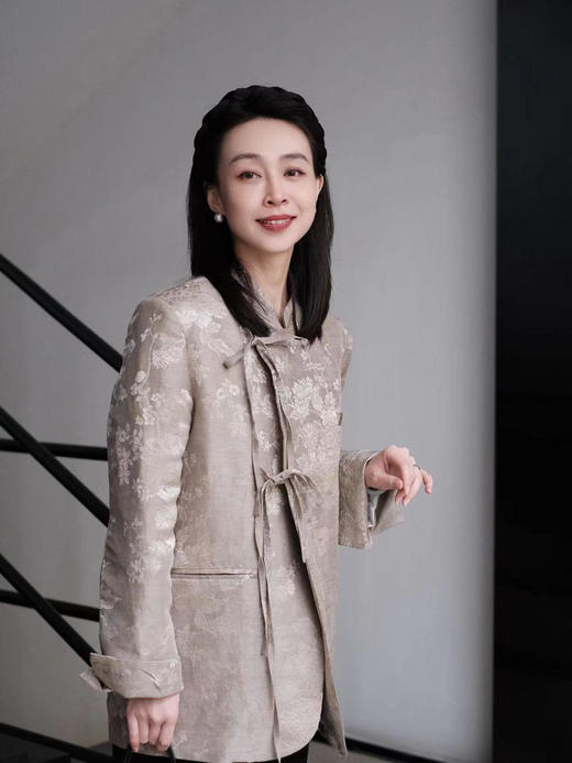 盛唐牡丹 |繁花似锦丝麻西装外套 商品图2