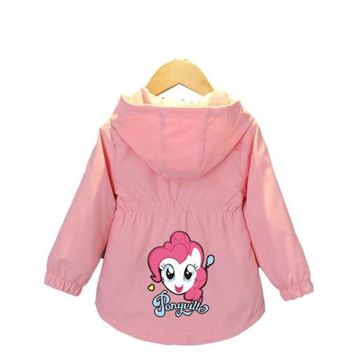 童装女童收腰夹克外套春秋装2024新款儿童中大童洋气上衣韩版风衣 商品图4