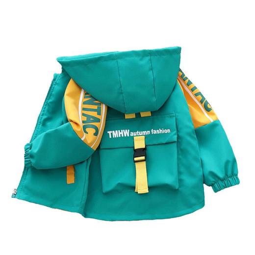 儿童春装女童小孩上衣2024新款连帽服夹克春秋女外套小童小女孩潮 商品图4