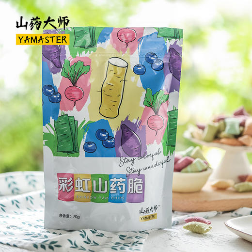 盛年甄选-彩虹山药脆（山药大师）养胃健康0添加 商品图2