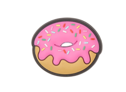 CROCS卡骆驰 配饰 智必星 粉色甜甜圈