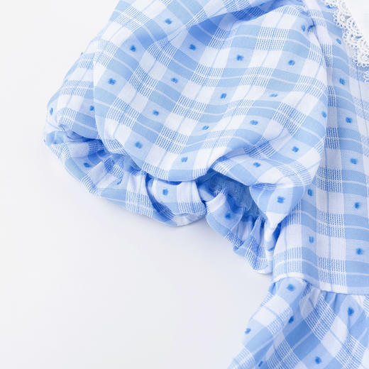 【商城同款】迪士尼米妮新款春夏新品甜美风短袖连衣裙232DQ0222 商品图7