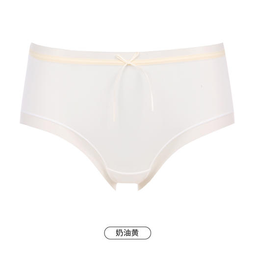 都市丽人基础系列薄透丝滑内裤女锦泳女士内裤速干低腰平角内裤LK45A2 商品图10