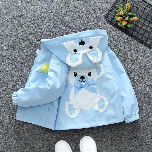 女童外套春装2024新款洋气网红中大童时髦上衣儿童春秋季女孩夹克 商品图0