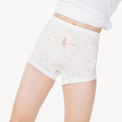 都市丽人眯雅佳基础系列纤柔绵女童内裤女童人棉童装内裤平角裤平角女童内裤JK4201 商品图1