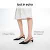 [捡漏价]lost in echo2024春季新款通勤时尚尖头高跟鞋细扣带裸跟猫跟鞋女 商品缩略图2