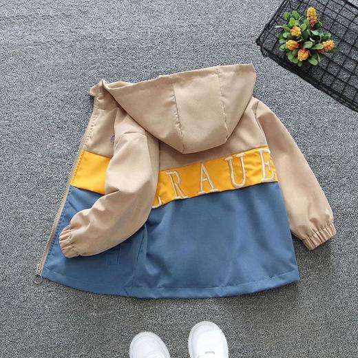 男童春装休闲外套2024新款中大童炸街痞帅潮儿童风衣女童春秋薄款 商品图0