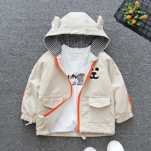 儿童装男童春装外套2024新款中小童2男孩春秋季休闲夹克韩版潮6岁 商品图2