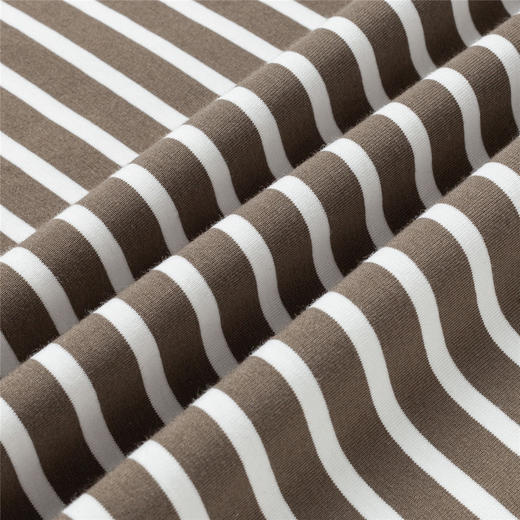 【桑蚕丝混纺】罗蒙春秋男士海魂衫商务polo衫男长袖百搭男士polo衫长袖T恤男 商品图11