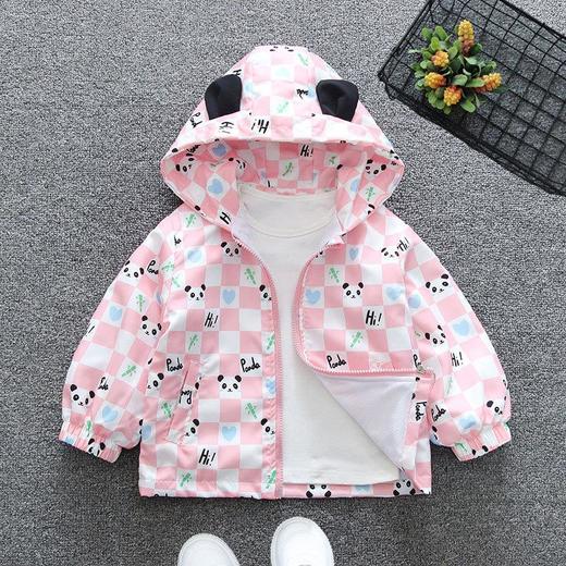女童外套春秋季2024新款洋气薄款中大童连帽衣夹克上衣小儿童韩版 商品图3