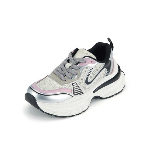 westory2024年春季新款超轻厚底系带圆头运动鞋慢跑鞋老爹鞋S24AM57531 商品图1