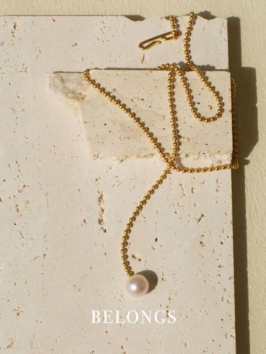 北京仓｜Eva Strepp-Scala-韵律流淌 珍珠 项链（金色）［德国设计师］ 商品图6