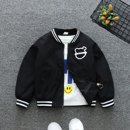 童装男童春装外套儿童帅气冲锋衣2024新款洋气百搭上衣春秋薄款女 商品图2