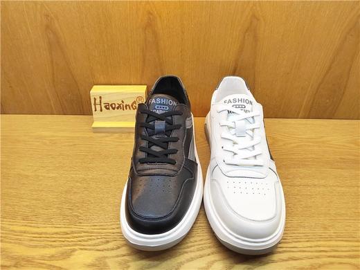 2022豪行春季新款12123591纯皮牛皮运动休闲男鞋单鞋皮鞋专柜正品 商品图2