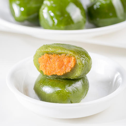 肥上艾草青团 6枚/盒 超值3盒装 口口回弹 香甜不腻 色泽油绿如玉 春意满满 好吃看得见 商品图8