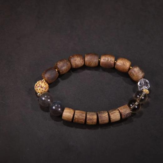 月光石奇楠单圈手串 商品图0