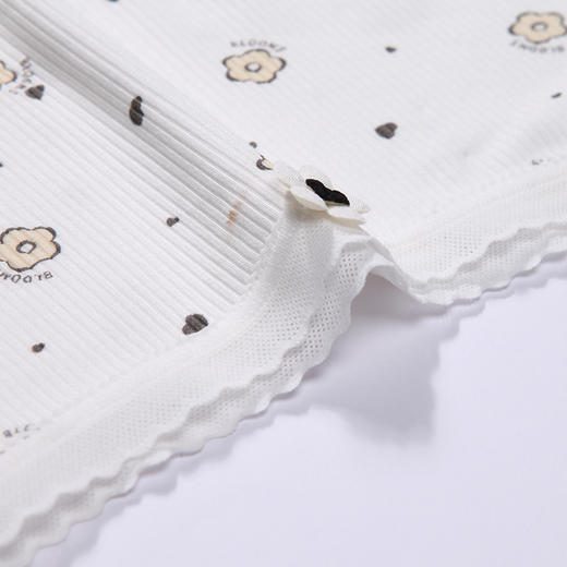 都市丽人基础木代尔系列纤柔绵内裤女人棉女士内裤低腰平角内裤LK45B4 商品图5