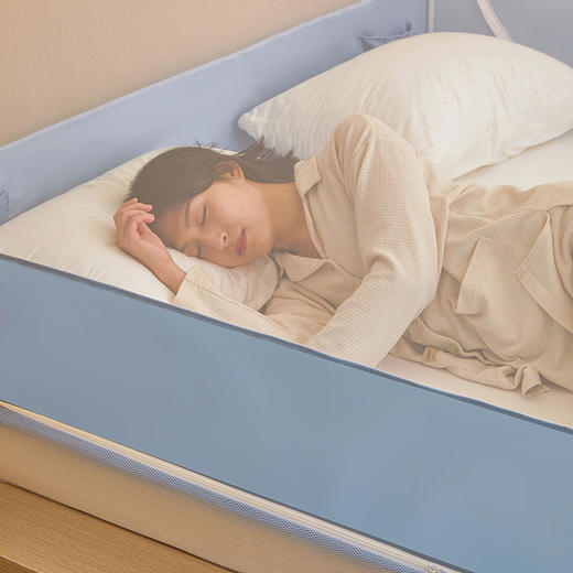 自然醒蚊帐家用卧室防摔儿童遮光蒙古包免安装纹账支架加厚2405HH 商品图8