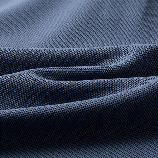 【撞色领】罗蒙春秋款男士仿丝光polo衫男长袖t恤男商务男士polo衫长袖 商品图12