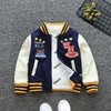 儿童装大男孩男童春秋装夹克外套酷帅气衣服时髦炸街2024新款潮牌 商品缩略图2