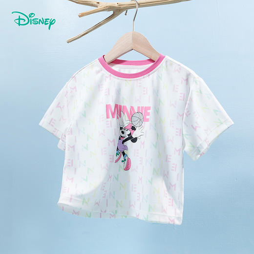 【商城同款】迪士尼米妮卡通短袖T恤232DS0982 商品图6
