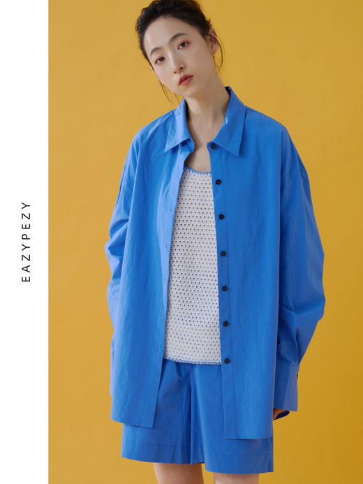 2024SS 碧海蓝天纯棉衬衫套装 商品图3