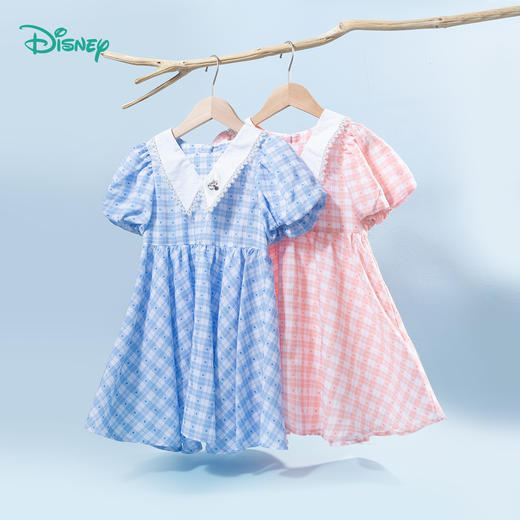 【商城同款】迪士尼米妮新款春夏新品甜美风短袖连衣裙232DQ0222 商品图3