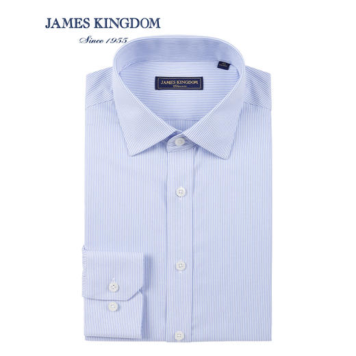 【140支3股免烫衬衫】男士长袖高端液氨DP商务职业正装衬衫 商品图3