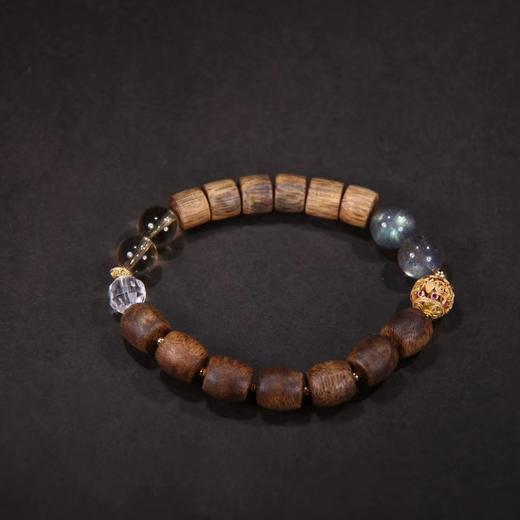 月光石奇楠单圈手串 商品图1