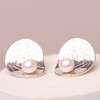 美裕 银925淡水珍珠耳钉5-6mm白 107892 商品缩略图1