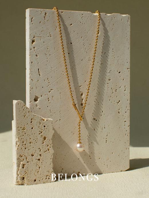 北京仓｜Eva Strepp-Scala-韵律流淌 珍珠 项链（金色）［德国设计师］ 商品图4