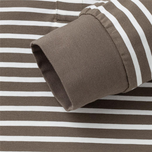 【桑蚕丝混纺】罗蒙春秋男士海魂衫商务polo衫男长袖百搭男士polo衫长袖T恤男 商品图10